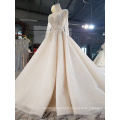 Jancember HTL1584-1 High Quality Full Beaded Crystal Embroidered Princesse Wedding Dress